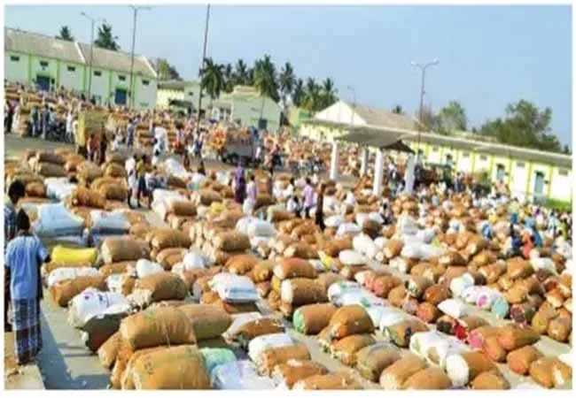 salem district konganapuram cotton auction sales high 